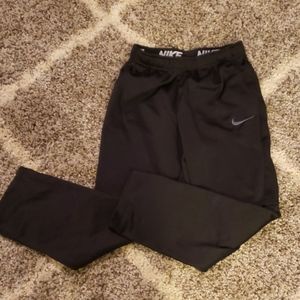 Black Nike Dri-Fit sweatpants